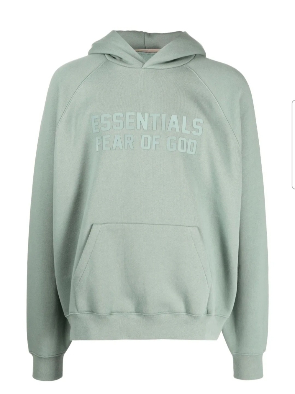 Fear of God Essentials Hoodie in Sage Green